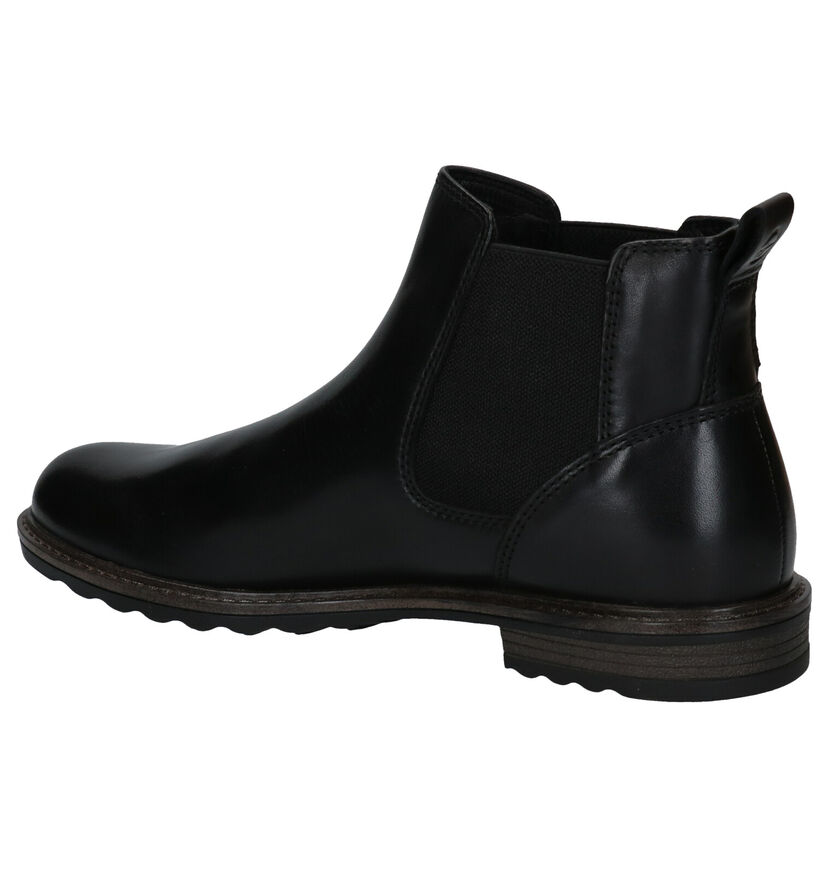 Tamaris Boots Chelsea en Brun en cuir (280969)