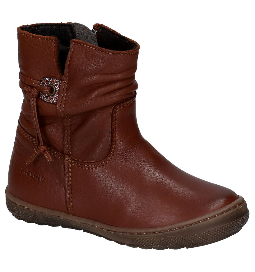 Kipling Fianna Bottes en Cognac pour filles (298568) - pour semelles orthopédiques