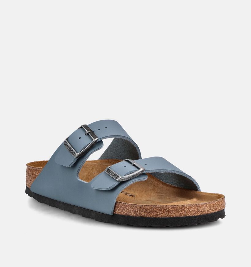 Birkenstock Arizona Nu-pieds en Bleu pour hommes (368534)