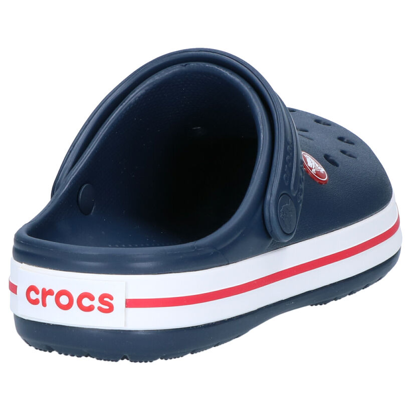 Crocs Crocband Nu-pieds en Bleu pour filles, garçons (324203)