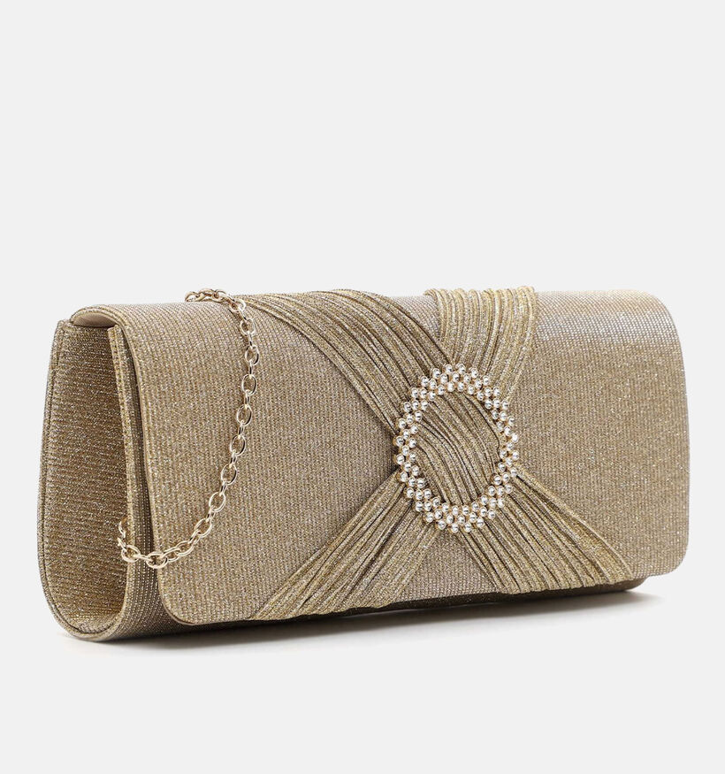 Tamaris Amalia Brooch Gouden Clutch voor dames (355631)
