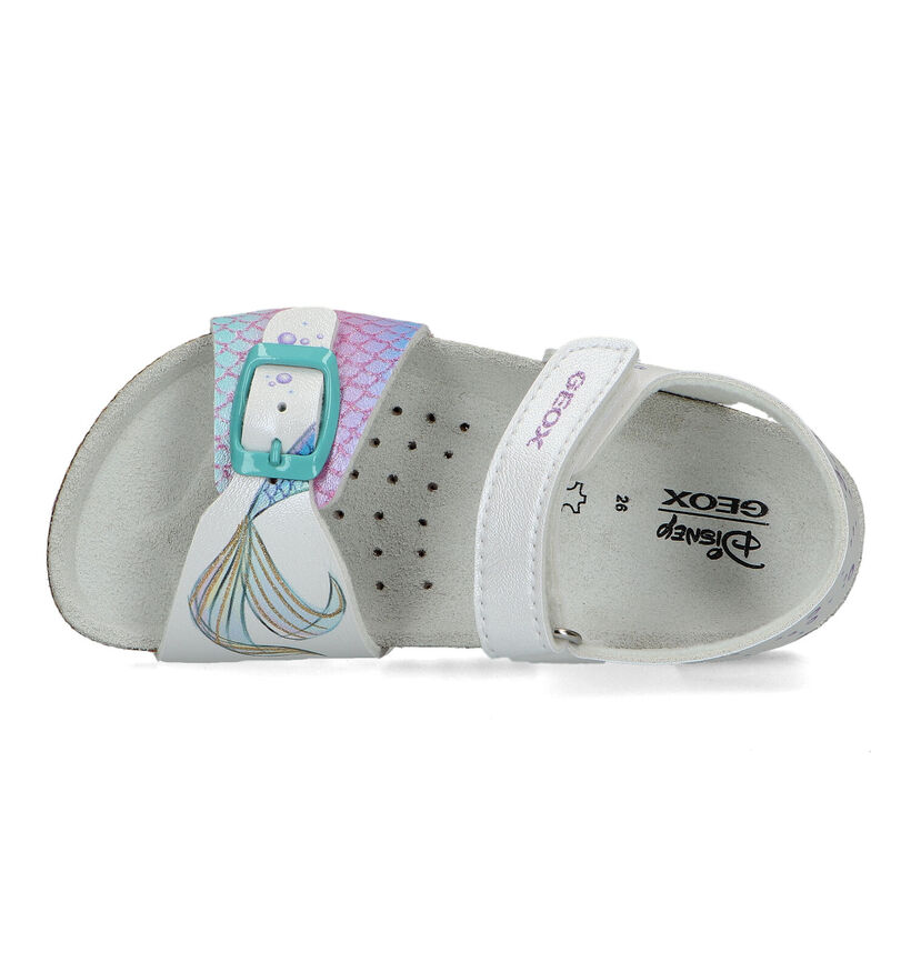 Geox Adriel Disney Ariel Witte Sandalen in kunstleer (326623)