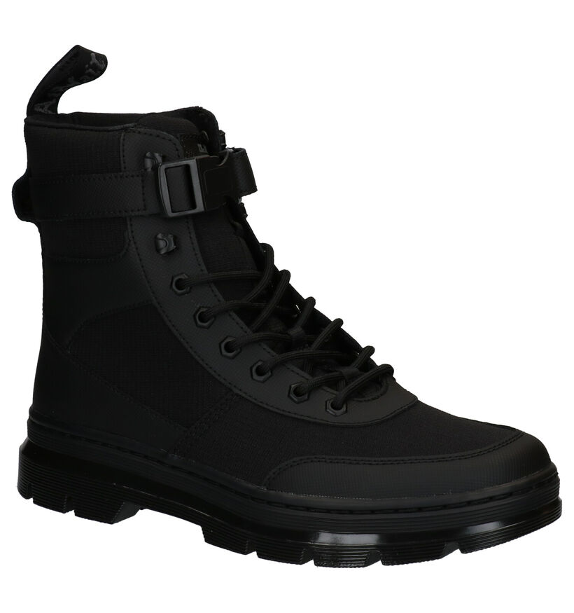 Dr. Martens Combs Tech Zwarte Boots in stof (265576)