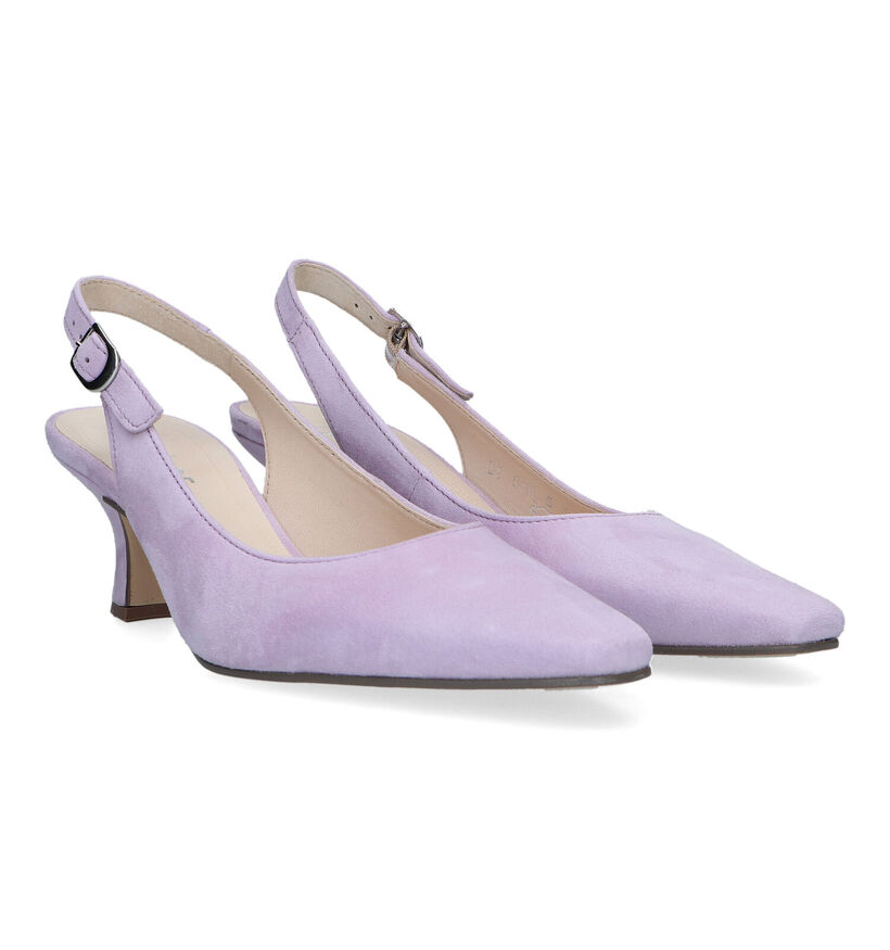 Gabor Escarpins slingback en Violet pour femmes (323197)