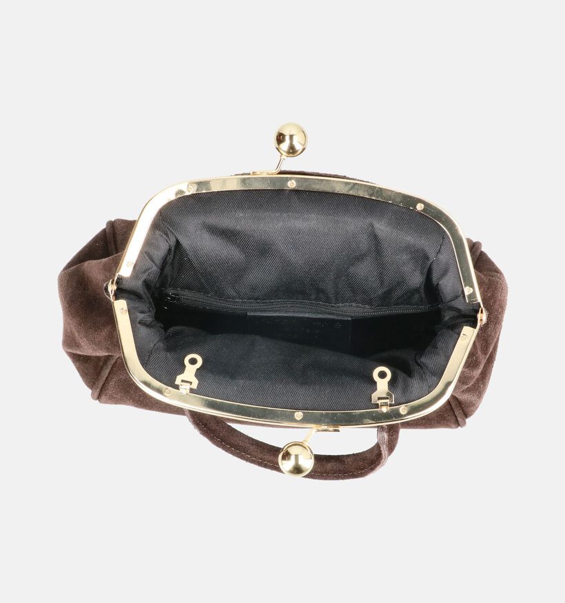 Via Limone Donkerbruine Handtas voor dames (376334)