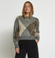 Minus Revea Knit Grijze Trui voor dames (361726)