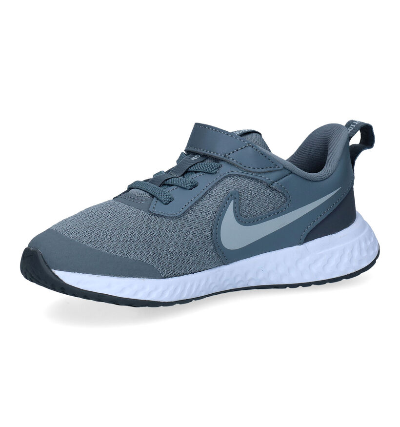 Nike Revolution Grijze Sneakers in stof (309124)