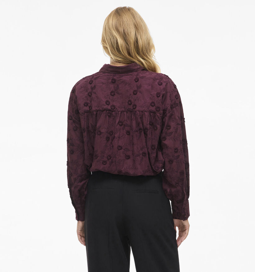 Vila Simone Blouse en Bordeaux pour femmes (365575)