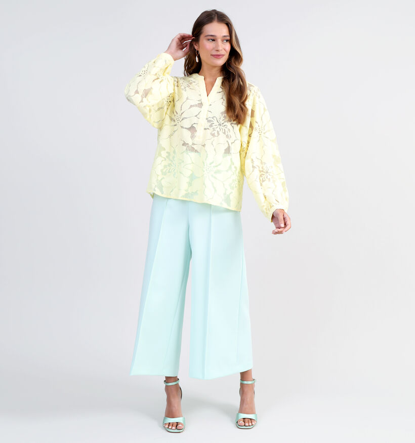 comma Gele Bloemen Blouse (327336)