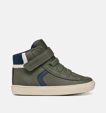 Geox Respira High Baskets Noir/Bleu/Vert