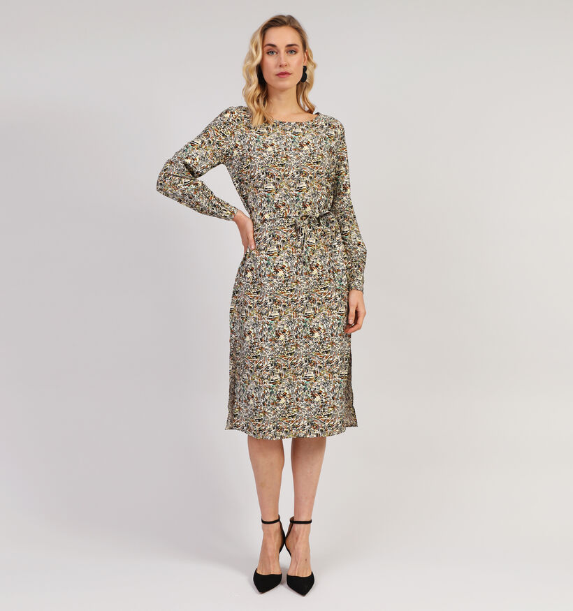 JDY Elia Robe boho en Jaune pour femmes (351394)