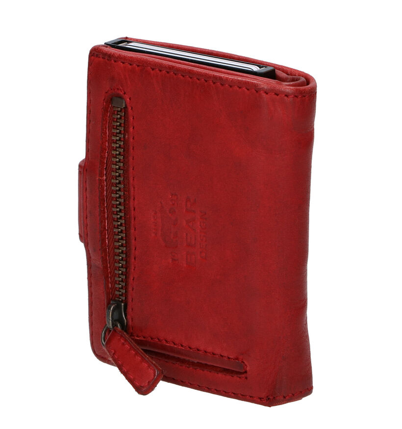 Bear Design Porte-cartes en Noir pour hommes (350748)