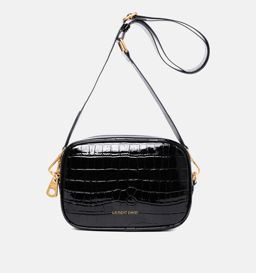 Laurent David Rit Zwarte Crossbodytas Laurent David Rit Zwarte Crossbodytas voor dames (365152)