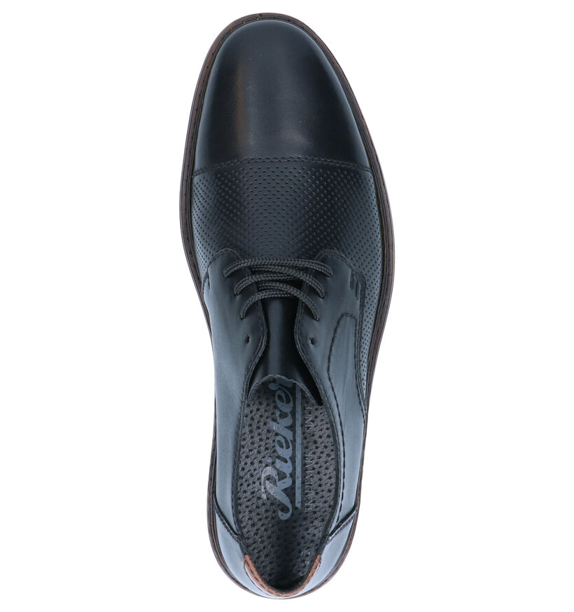 Rieker Chaussures habillées en Noir en cuir (273575)