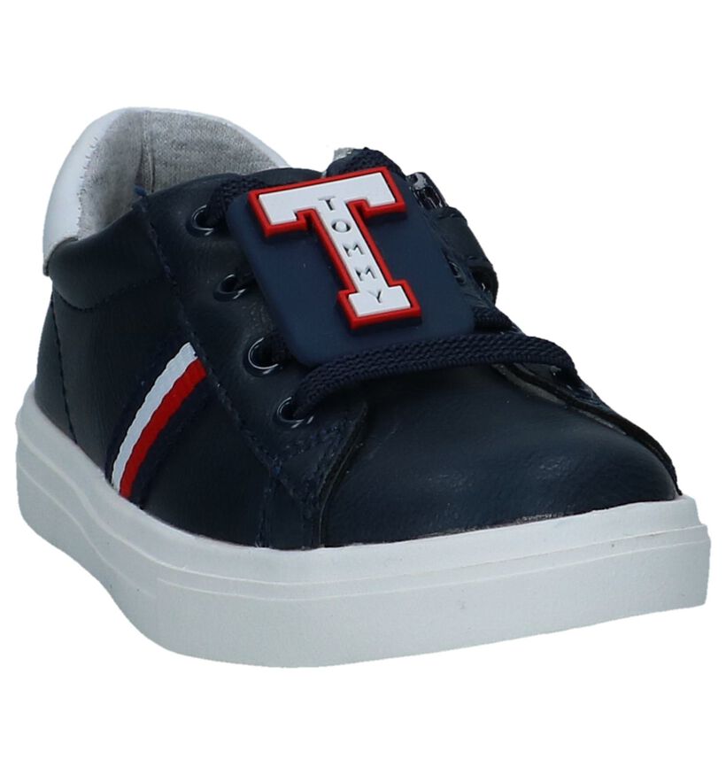 Tommy Hilfiger Donkerblauwe Schoentjes in kunstleer (239526)