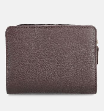Crinkles Portemonnees Zwart/Bruin/Beige/Goud/Blauw/Bordeaux/Groen