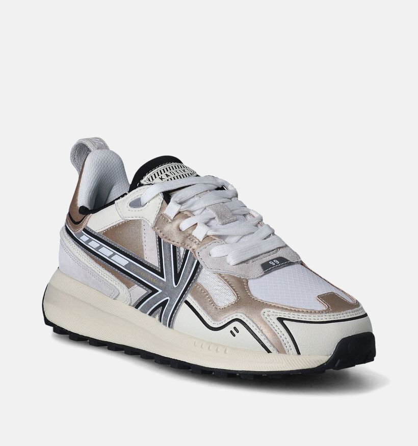 Kaotiko Detroit Gouden Sneakers voor dames (351970) - geschikt voor steunzolen