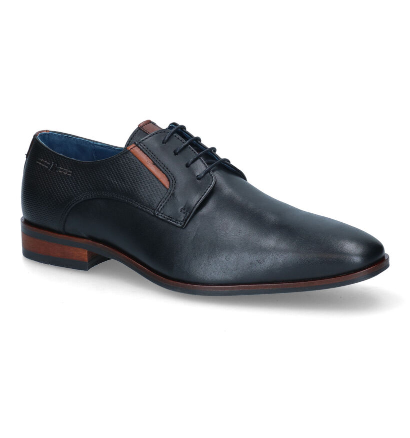 Berkelmans Sameiro Chaussures habillées en Noir pour hommes (320957) - pour semelles orthopédiques