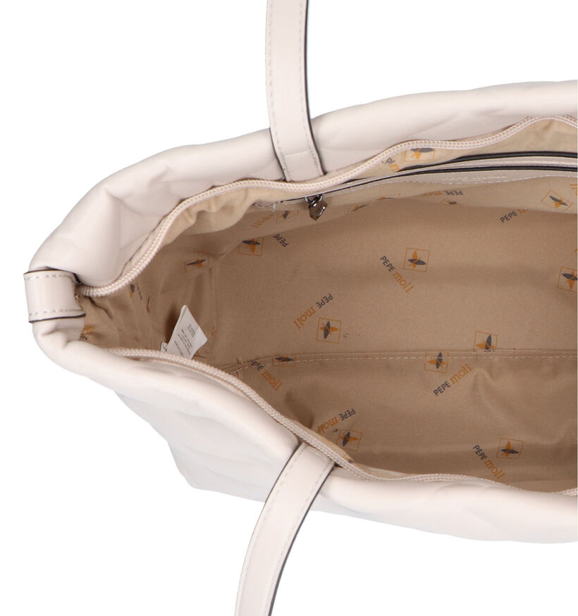 Pepe Moll Beige Schoudertas in kunstleer (310903)