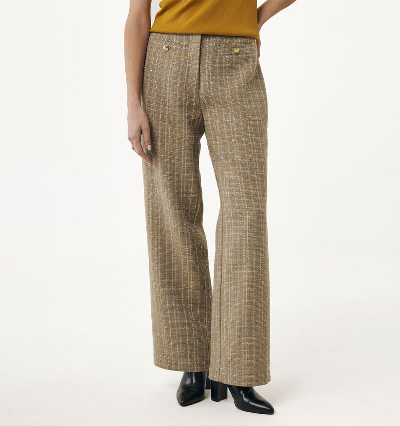 Mexx Bruine Geklede Broek voor dames (361061)