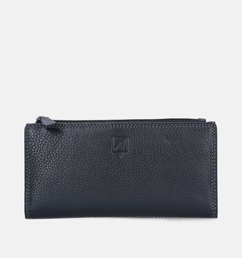 Label M Portemonnees Zwart/Bruin/Rood