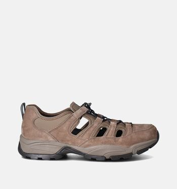 Chaussures à enfiler marron