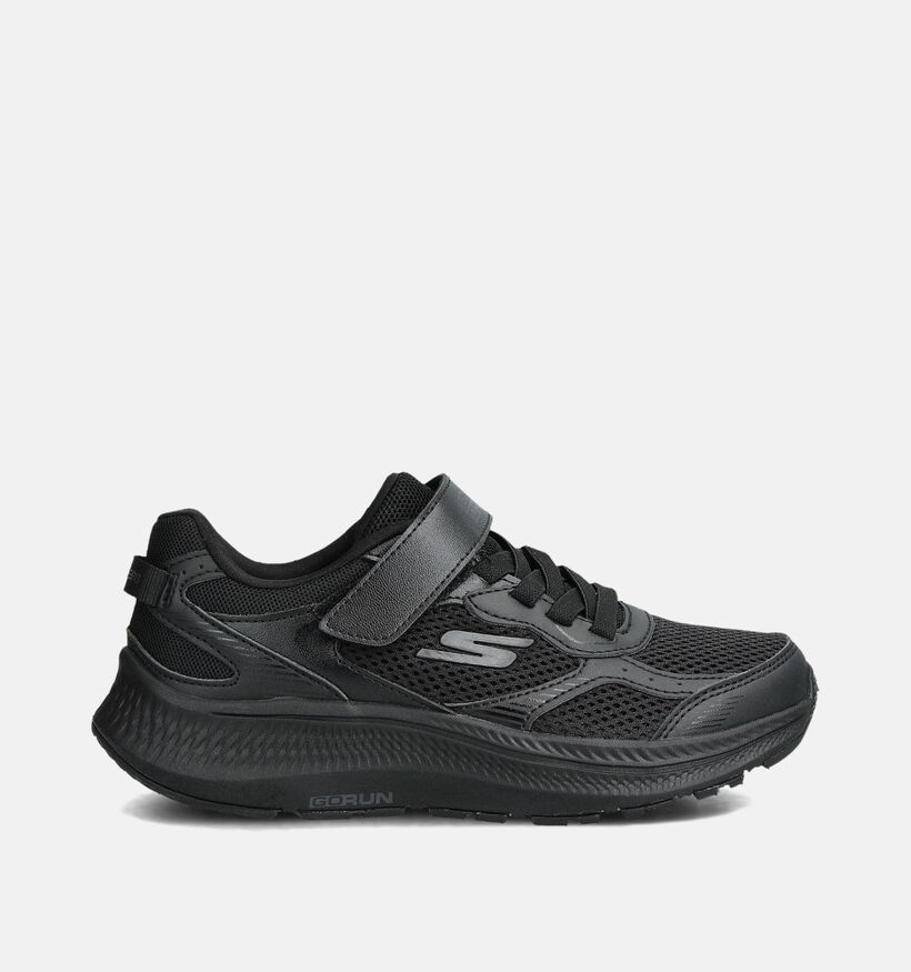 Skechers Go Run Baskets basses en Noir pour filles, garçons (360963)