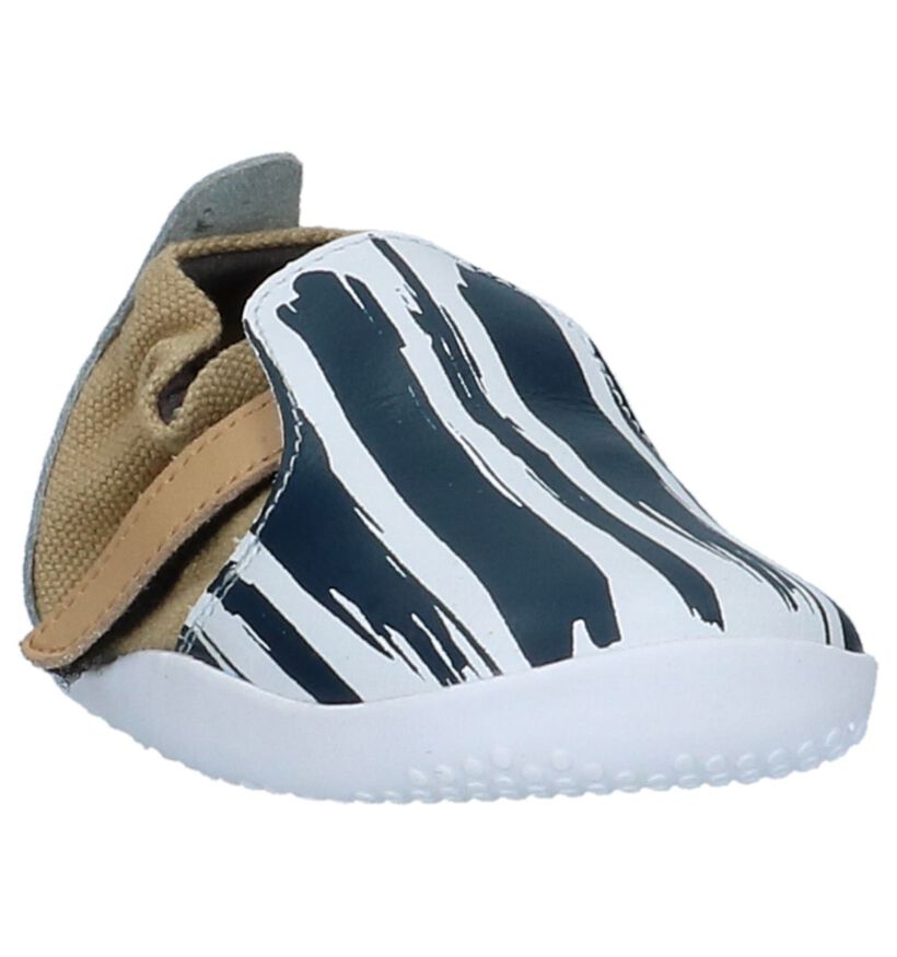 Bobux Xplorer Step Up Witte Babypantoffels met Anti-slip, , pdp