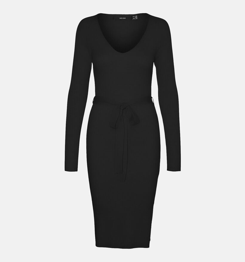 Vero Moda Saba Zwarte Kokerjurk voor dames (344887)
