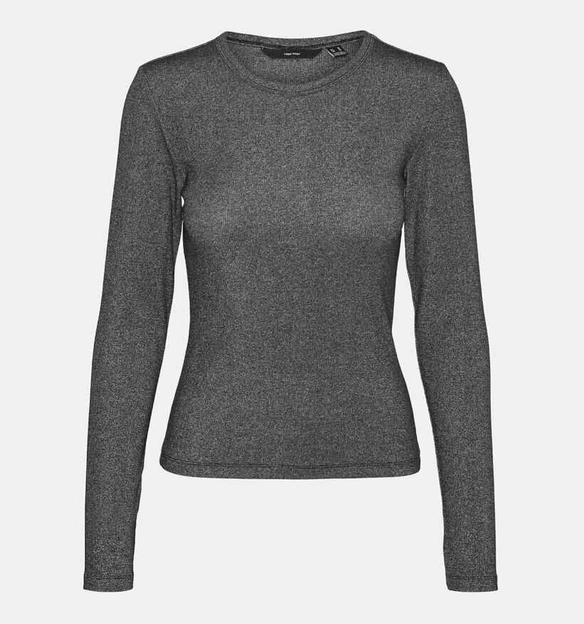 Vero Moda Chloe Zwart T-shirt met lange mouwen voor dames (349046)
