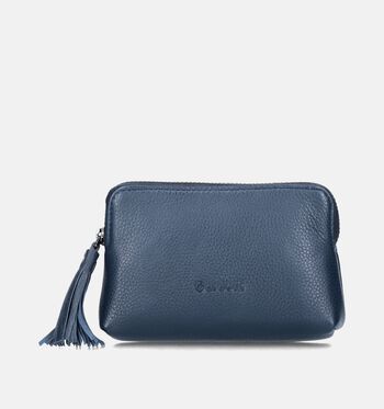 Euro-Leather Portemonnees Zwart/Beige/Cognac/Blauw/Rood