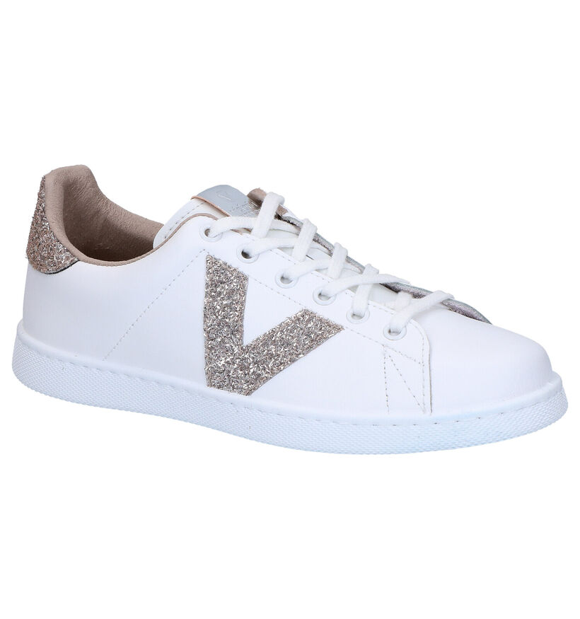 Victoria Baskets casual en Blanc en cuir (275073)