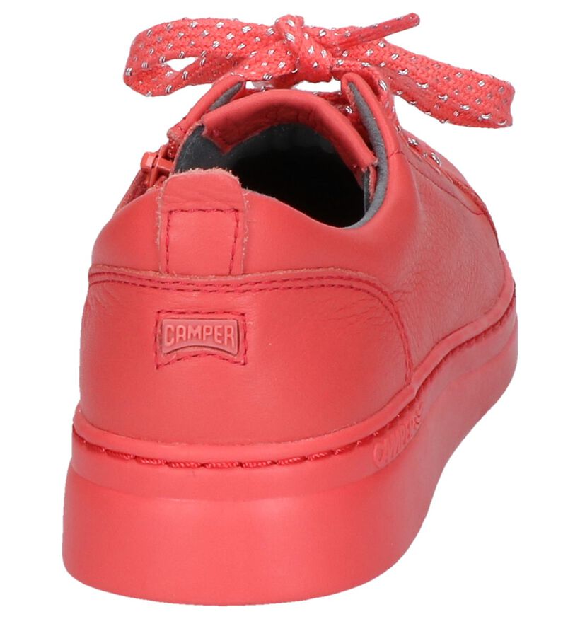 Lichtrode Sneakers Camper, Rood, pdp