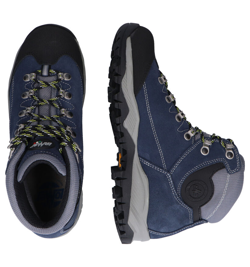Lomer Cristallo II Chaussures de randonnée en Bleu en daim (300067)