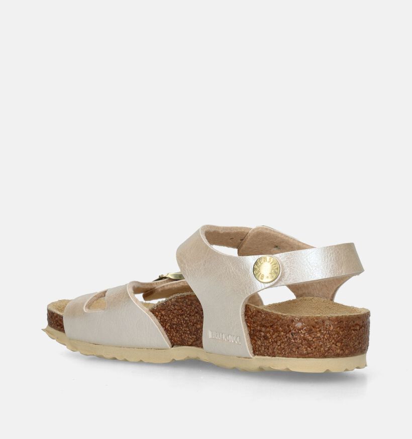 Birkenstock Rio Sandales en Blanc pour filles (338105)