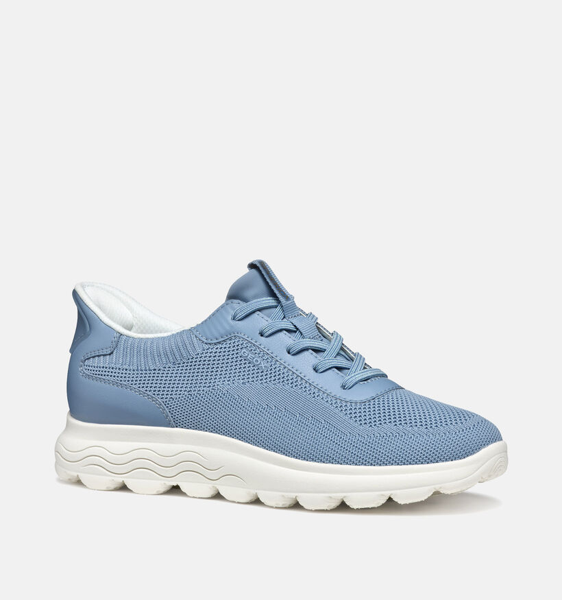 Geox Spherica Plus Blauwe Slip-on Sneakers voor dames (368159) - geschikt voor steunzolen