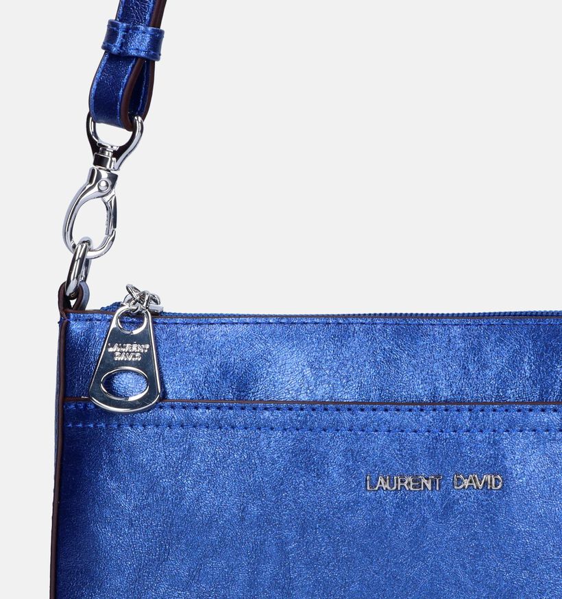 Laurent David Nos 006 Sac porté croisé en Bleu pour femmes (337080)