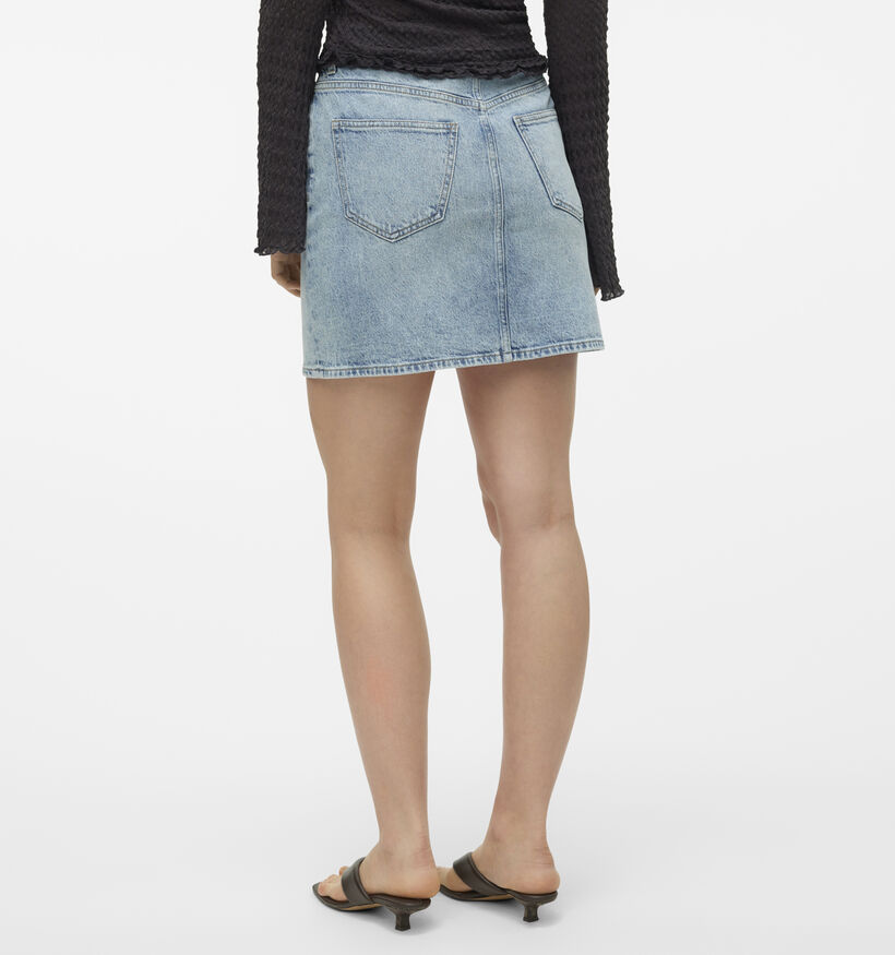 Vero Moda Tessa Blauwe Korte Jeansrok voor dames (352100)