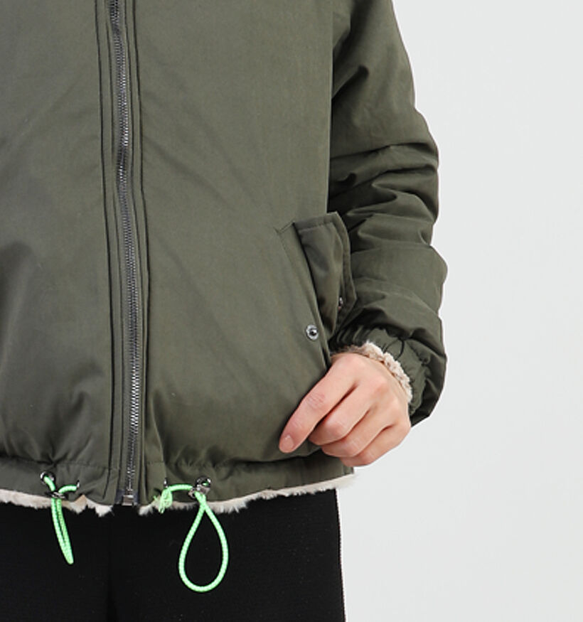 Orfeo Earl Kaki Korte jas voor dames (354531)