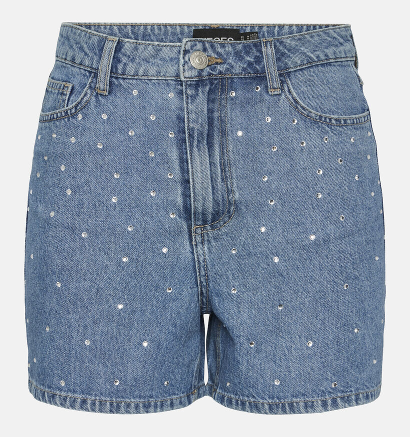 Pieces Sky Short en jeans en Bleu pour femmes (342007)