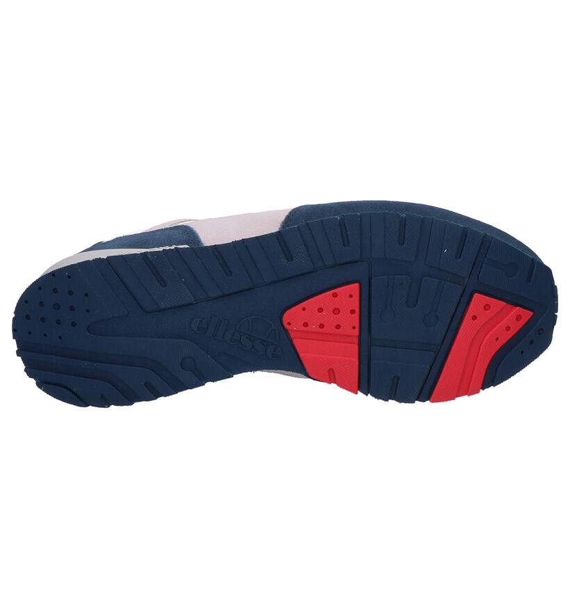 Ellesse Baskets basses en Bleu en daim (257423)