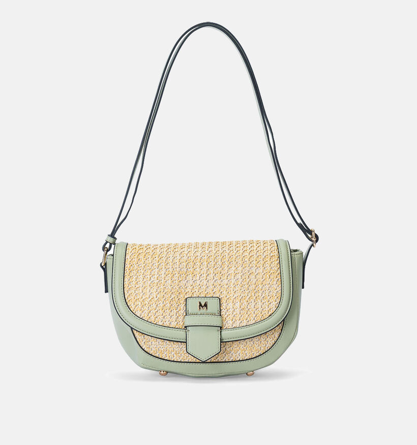 Mac Alyster Lichtgroene Schoudertas voor dames (372871)