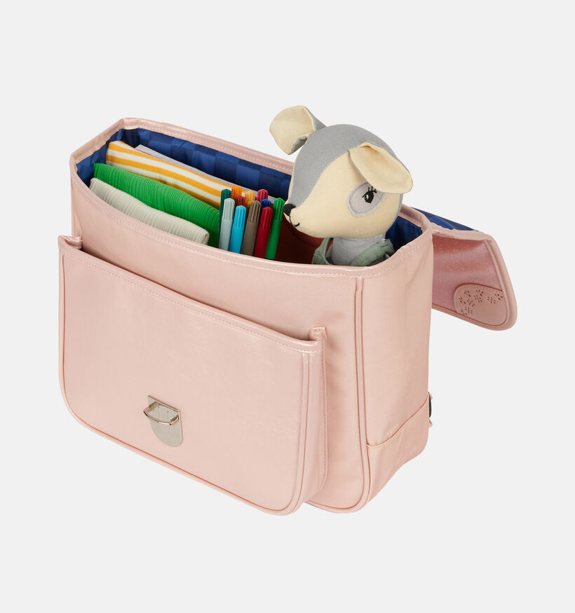 Caramel & cie. Oxford Cartable en Rose pour filles (359310)