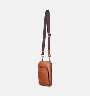 Maverick Crossbody tassen Cognac