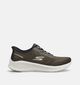 Skechers Go Walk Now Payton Kakigroene Slip-in Sneakers voor heren (367469)