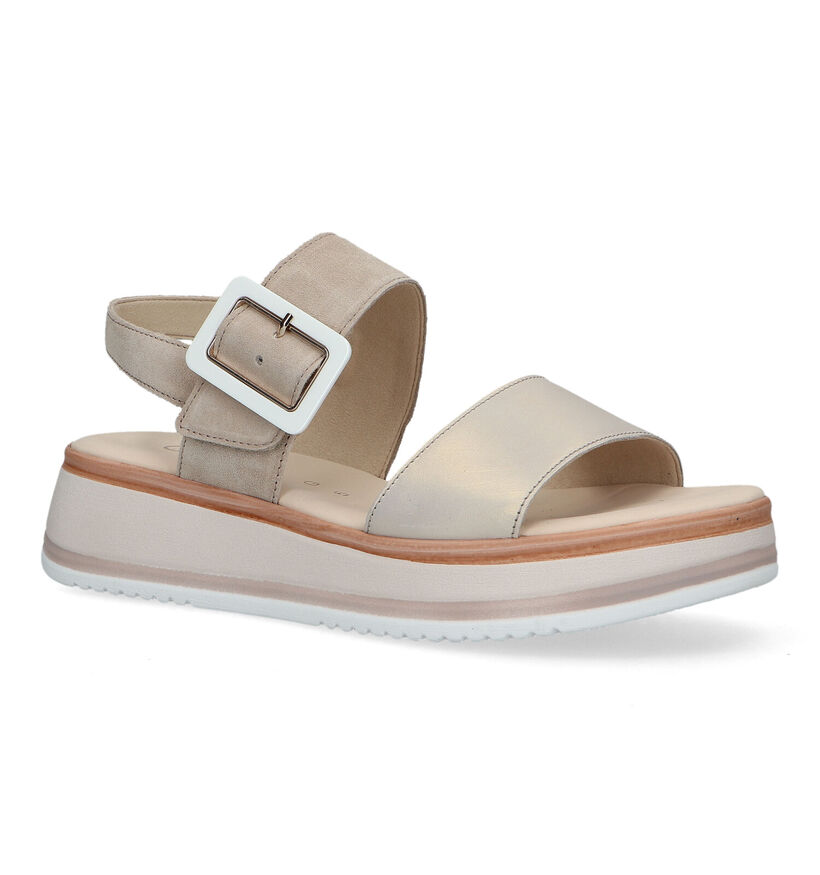 Gabor Beige Sandalen voor dames (323100)