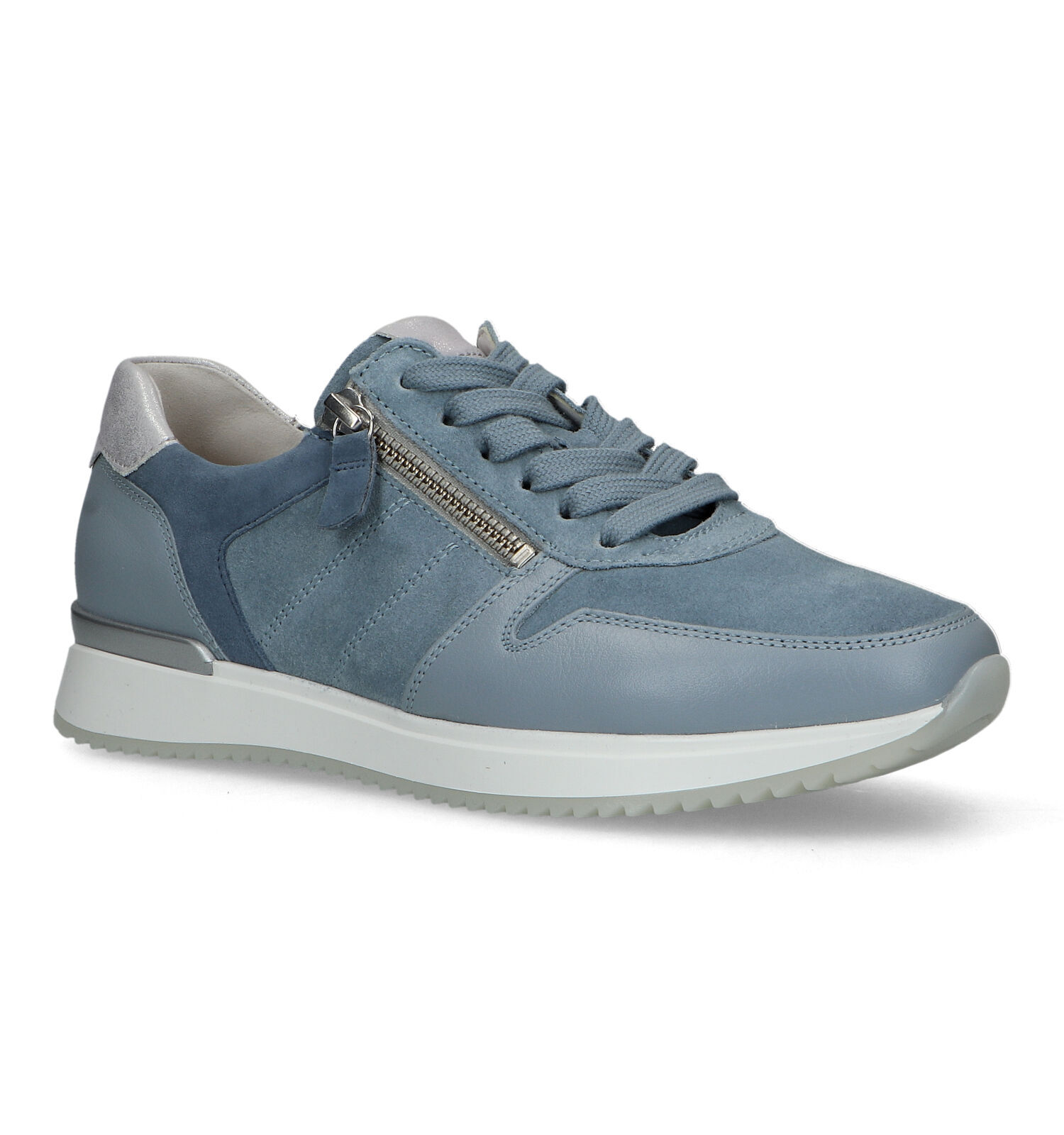 Gabor Best Fitting Blauwe Veterschoenen Dames Sneakers Online