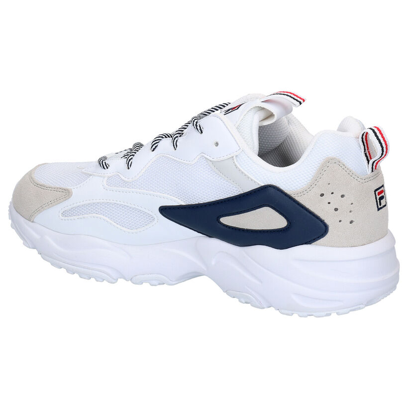 Fila Ray Tracer Witte Sneakers in nubuck (265544)