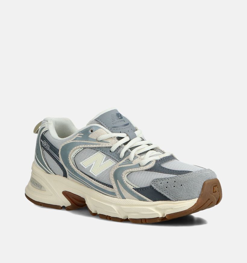 New Balance GR530 Grijze Sneakers voor meisjes, jongens (358678) - geschikt voor steunzolen
