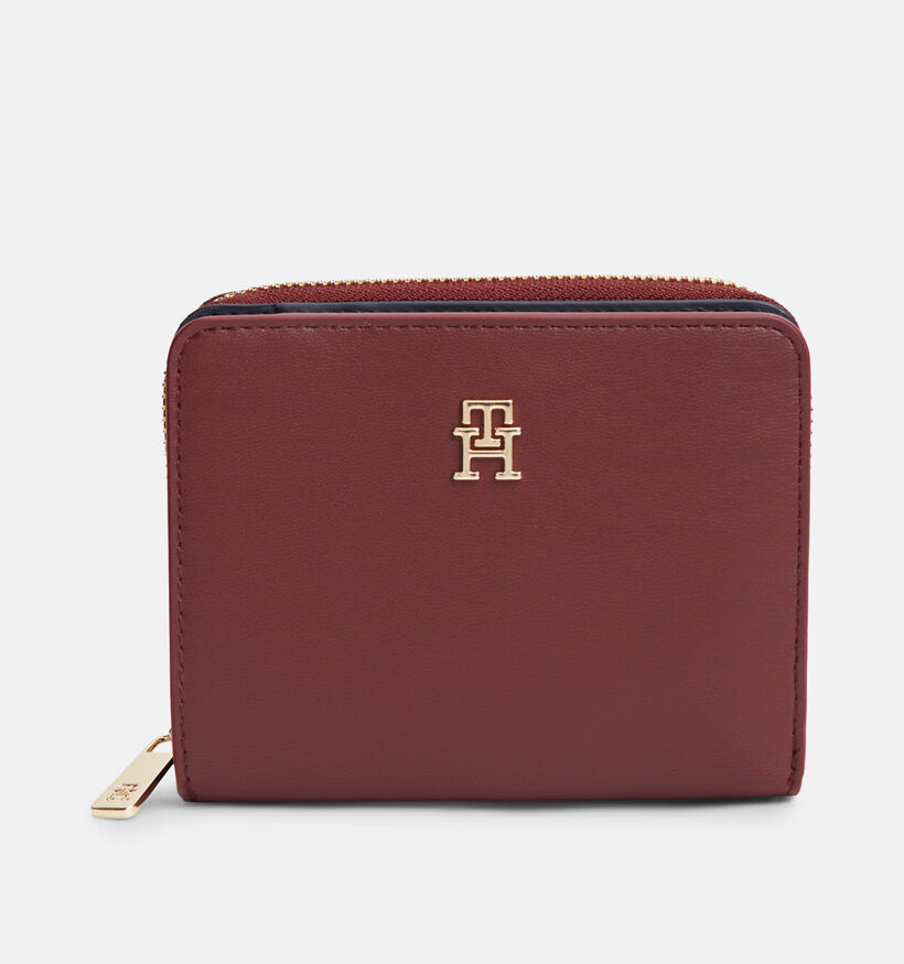 Tommy Hilfiger Icon Med Flap Bordeaux Portemonnee voor dames (379516)
